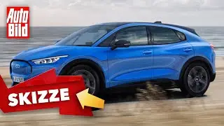 Ford E-Crossover (2021): Sketch - New Release - Electric - SUV - Info