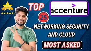 Accenture Networking Security And Cloud Questions 2024 | Most Asked Cloud Questions in Accenture