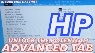 [HP] How To Access Advanced BIOS Settings in HP | Unlock HP Advanced BIOS Options