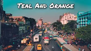 Urban teal and Orange retouching in Lightroom Mobile|kolkata street photo retouching In Lightroom|