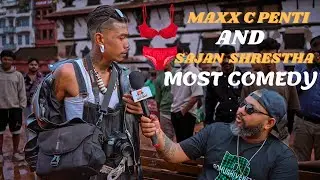MAXX C.T Rapper || New Rapper From Nepal Comedy Videos 😂 @sajanshresthaa