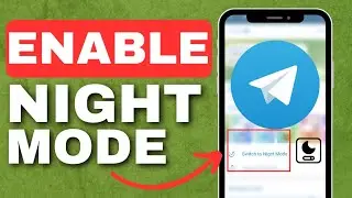 How To Enable Night Mode on Telegram | Very Simple