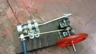 Homemade steam engine