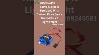 Combo Kit Of SG90 Servo Motor, PIR Sensor And Ultrasonic Sensor 