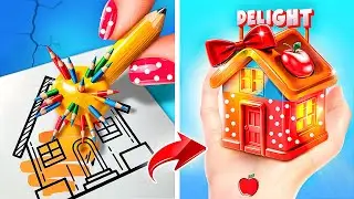 Мы построили секретный домик для Miss Delight!