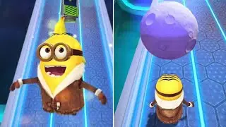 Polar Explorer Minion Runs On the Moon at Anti-Villain League | Despicable Me: Minion Rush