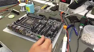 Gigabyte ga-x99-gaming 5 замена сокета 2011-3. Replacing the Socket 2011-3.