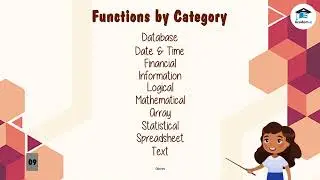 COMPUTER05L09: Spreadsheet Functions