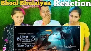 Bhool Bhulaiyaa 3 (Teaser): Kartik Aaryan, Vidya Balan, Triptii Dimri | Bhool Bhulaiyaa 3 Reaction
