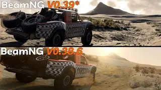 BeamNG (V0.38.6) vs (V0.39*) Graphics Comparaison