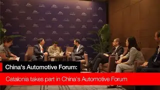 Catalonia takes part in China's Automotive Forum