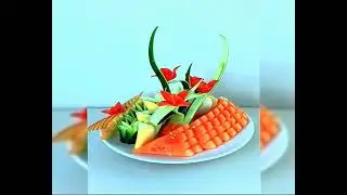 Fruit carving Food Carving Food Tutorial