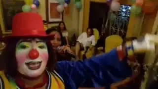 Payasito Guatallarin animando Fiestas para adultos