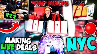 Making Deals and Shopping in Soho NYC!  (BUYING *RARE* CLOTHING, SNEAKERS AND BAPE)