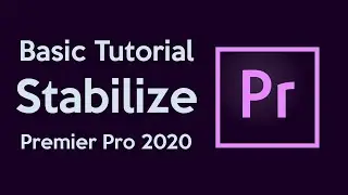 Premier Pro 2020 Stabilize Shaky Footage - Basic Tutorial