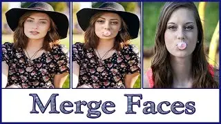 How to Combine Two Faces or Face Swap in Photoshop - Merge Faces