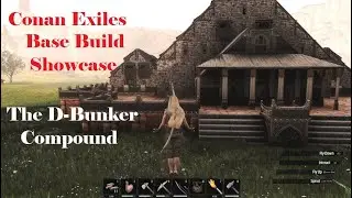 Conan Exiles Base Build - The D-Bunker Compound