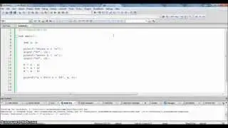 C program  swap two numbers