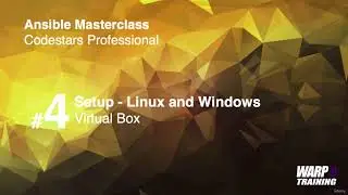 Virtual Box download - Ansible: Beginner to Pro