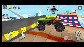 Monster Jam Truck Stunt Racing Games - 4x4 High Mega Ramp Speed Jump Driver - Android GamePlay