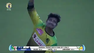 Sandeep Lamichhane Bowling In Cplt20 2020 ll  BT vs JT ll Match 28 ll 4-0-26-1 ll