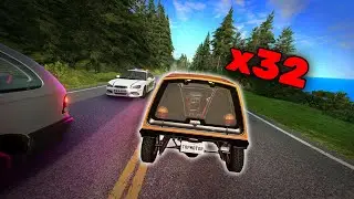 Crashing DOUBLES my Horsepower in BeamNG!