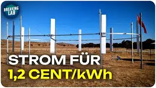 Neue Windkrafttechnologie: 70% günstiger!