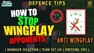 HOW TO STOP ANY WINGPLAY OPPONENTS IN ONLINE & FRIENDLY | DEFENDING TIPS | PES 2021 MOBILE