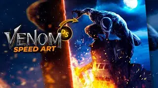 Venom Photo Manipulation | Photoshop SpeedArt