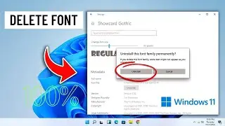 How to Uninstall All Fonts on Your PC | Windows 10/11