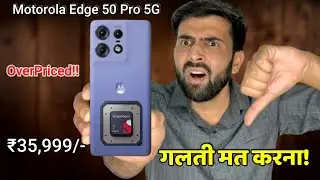 Moto Edge 50 Pro Mobile Review || SD 7 Gen 3, 1.5k Display || 