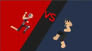 Evil default vs Ralph || Stick Nodes ||