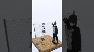 two months increase her height (身長が伸びる女の子)109 
