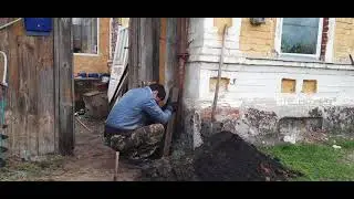 Как выкопать ямки под столбы! Глубиной 1.5 метра.