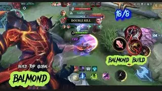 BALMOND REVAMP BALMOND 18 KILLS BEST BUILD UNLIMITED LIFESTEAL ~MLBB