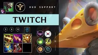 Twitch Support vs Blitzcrank - KR Master Patch 26.06
