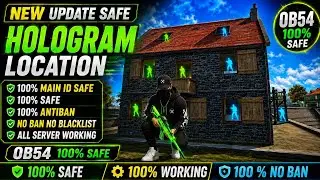 Ob54 Updated For Main Id Safe Hologram Config File | Free Fire Location Hack | Tournament Location