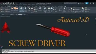 Mind-Blowing SCREW DRIVER CAD Drawing