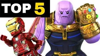 Top 5 BEST Custom LEGO Minifigs I Made In 2018