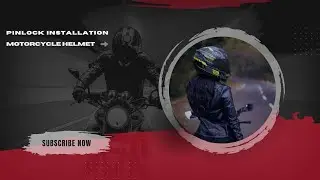 Motorcycle Helmet Pinlock Installation (HjC i71)