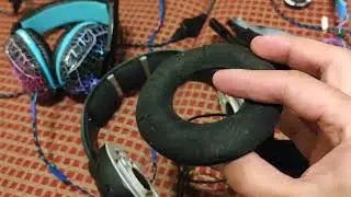 игровые наушники Оклик и другие. разбор. что внутри