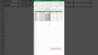 Mastering Date Calculations in Excel with DATEDIF Function | Tutor Joes