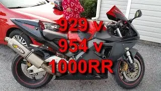 cbr 929 v 954 v 1K RR