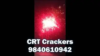 sivakasi setout video 2023 | 3.5 inch 16 shot setout | crt crackers | 9840610942 