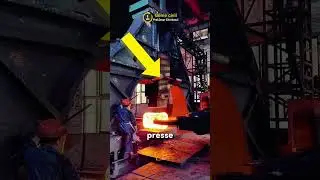 Machine de Forge et Opérateur en action 😮 #shorts