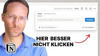Notion-Seiten richtig teilen & veröffentlichen
