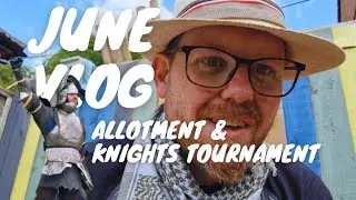 Allotment, Gardening & English Heritage Day Out. June Vlog.
