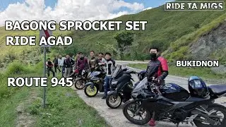 BREAKIN NG BAGONG SPROCKETSET | ROUTE 945 BUKIDNON