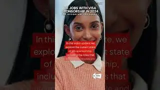 UK Jobs with Visa Sponsorship 2024 🇬🇧