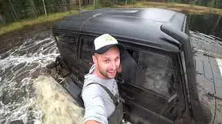 UAZ-ERMAK TESTS ON THE FOREST